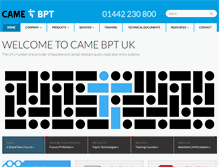Tablet Screenshot of bpt.co.uk